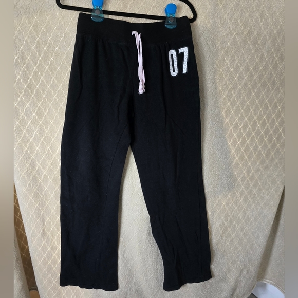 Pants - Black Sweat Pants Medium